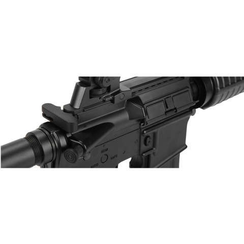 ICS Airsoft M4A1 AEG Full Metal w/ Command Crane Stock - BLACK