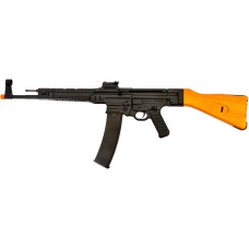 AGM Airsoft MP44 AEG STURMGEWEHR WWII w/ Synthetic Wood Stock - BLACK