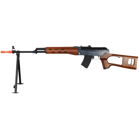 JG Airsoft AK SVD AEG w/ Intergrated Bipod DMR Russian Sniper - BLACK