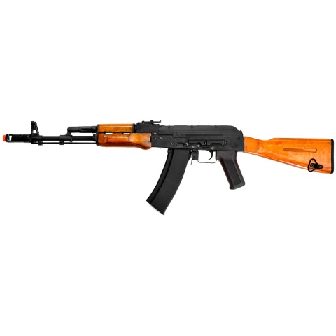 CYMA Airsoft Full Metal/Real Wood AK74 465 FPS Metal Gearbox AEG Rifle