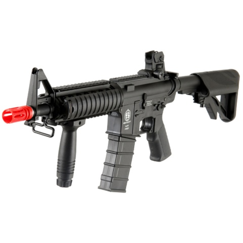 ICS Airsoft M4 RIS Sportline AEG w/ Crane Stock - BLACK