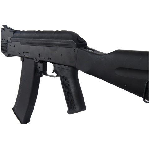 Lancer Tactical LT-731D AKS 74U AK-104 AEG Full Metal w/ Fixed Stock