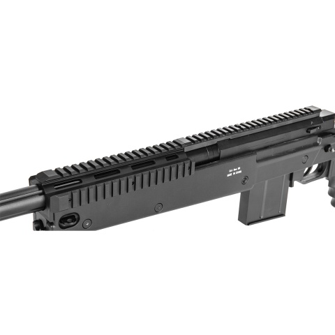 WellFire MB4407 Tri-Rail MK96 Spring Airsoft Sniper Rifle - BLACK