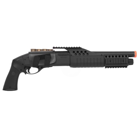 350 FPS AGM Airsoft Sawed Off Shell-Fed Pump Action Shotgun