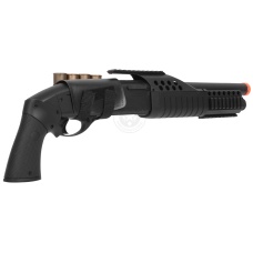 350 FPS AGM Airsoft Sawed Off Shell-Fed Pump Action Shotgun