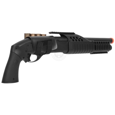 350 FPS AGM Airsoft Sawed Off Shell-Fed Pump Action Shotgun