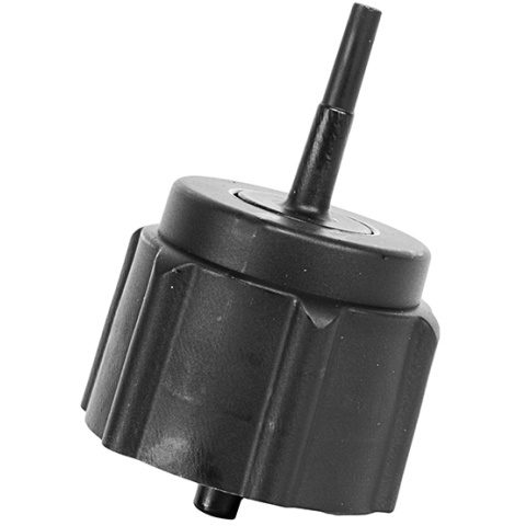 Cybergun Airsoft Gas-Propane ABS Plastic Adapter Kit - BLACK