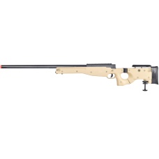 Well Airsoft L96 AWP BOLT Action Rifle w/ Folding Stock - TAN