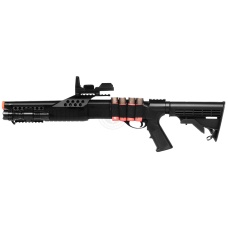 350 FPS AGM Airsoft Tactical Pump Action Shotgun w/ Flashlight