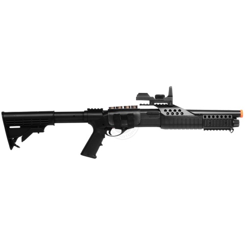 350 FPS AGM Airsoft Tactical Pump Action Shotgun w/ Flashlight