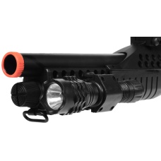 350 FPS AGM Airsoft Tactical Pump Action Shotgun w/ Flashlight
