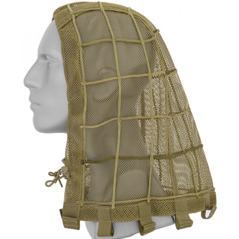 Airsoft Tactical Ghillie Hood - KHAKI