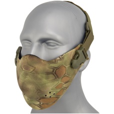 AMA Neoprene Airsoft Hard Foam Lower Face Mask - MAD