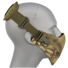 AMA Neoprene Airsoft Hard Foam Lower Face Mask - MAD