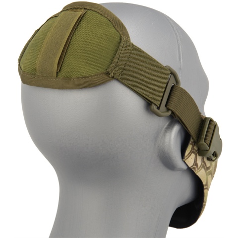 AMA Neoprene Airsoft Hard Foam Lower Face Mask - MAD