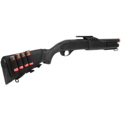 340 FPS Airsoft Shell-Fed Full Stock Pump Action Shotgun