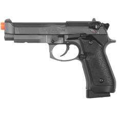 HFC Airsoft 199X Pistol Special Forces CO2 Powered w/ GBB - BLACK