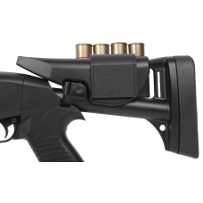 AGM Airsoft M500 Single Shot Pump Action Retractable Stock Shotgun