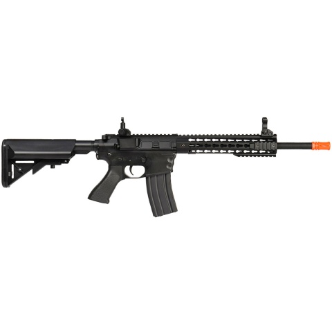 Lancer Tactical Airsoft M4 AEG KeyMod 10-inch Polymer Edition - BLACK