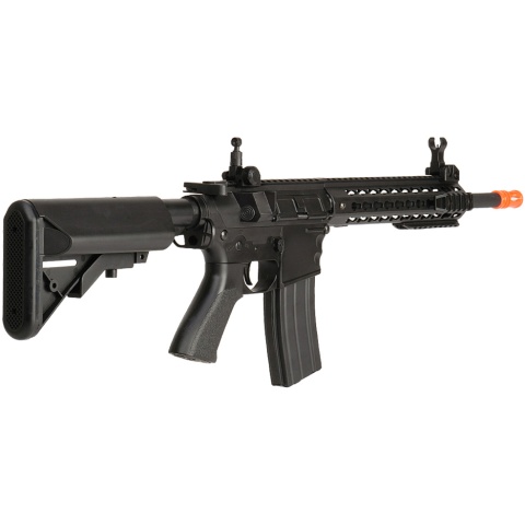 Lancer Tactical Airsoft M4 AEG KeyMod 10-inch Polymer Edition - BLACK