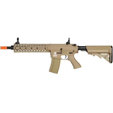 Lancer Tactical M4 RIS EVO LT-12T Metal Gearbox Airsoft AEG Rifle - TAN