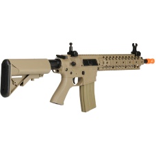 Lancer Tactical M4 RIS EVO LT-12T Metal Gearbox Airsoft AEG Rifle - TAN