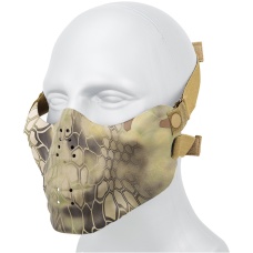 AMA Tactical Skull Lower Face Mask w/ Foam Padding - MAD