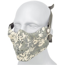 AMA Tactical Skull Lower Face Mask w/ Foam Padding - ACU