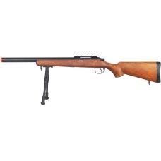 Well Airsoft VSR-10 BOLT Action Rifle w/ Bipod Fixed Stock - WOOD
