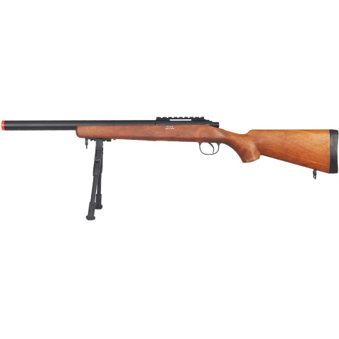 Well Airsoft VSR-10 BOLT Action Rifle w/ Bipod Fixed Stock - WOOD