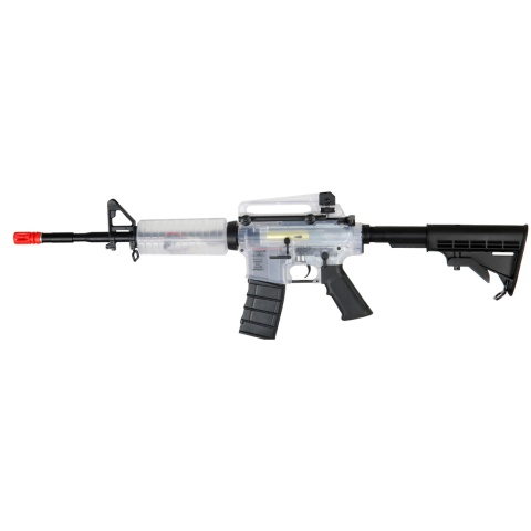 ICS Airsoft M4 AEG Clear Plastic Body Adjustable Stock