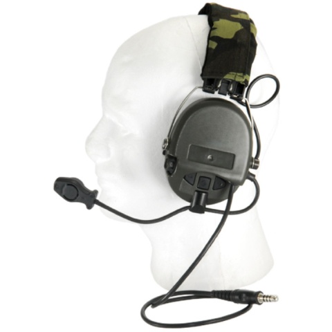Z-Tactical Airsoft ZSordin Headset Gear - Foliage Green