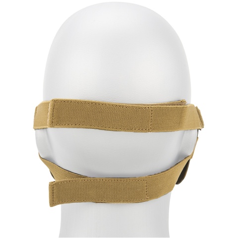 AMA Tactical Skull Lower Face Mask w/ Foam Padding - WOODLAND DIGITAL