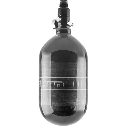 Valken Air 68/4500 (EU) High-Polish Carbon Fiber Tank - BLACKOUT