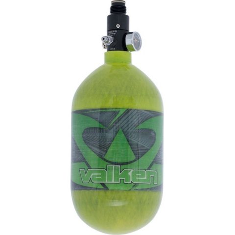Valken Air 68/4500 (EU) Polished  Carbon Fiber Tank - REDEMPTION GREEN