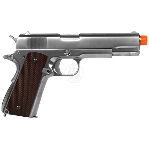 WE-Tech M1911 Hi-Capa Airsoft GBB Gas Blowback Pistol (Color: Silver)