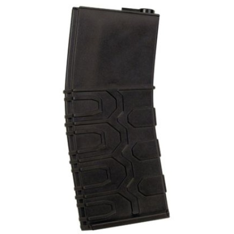 ICS Airsoft M4 Tactical Magazines 450 Rd Capacity - 6 PACK - BLACK