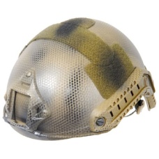 Lancer Tactical Airsoft Helmet Ballistic Type - DARK EARTH - M/L