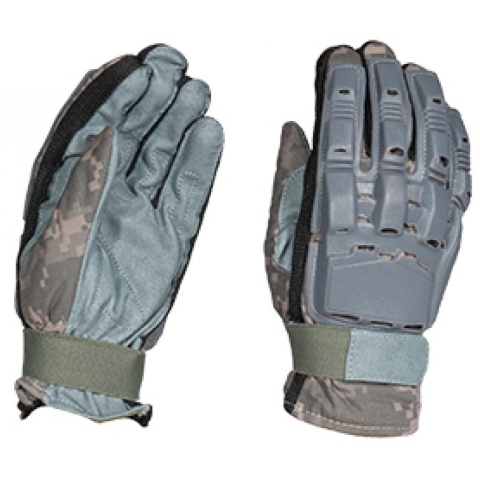 Paintball Full Finger Gloves - X SMALL - ACU