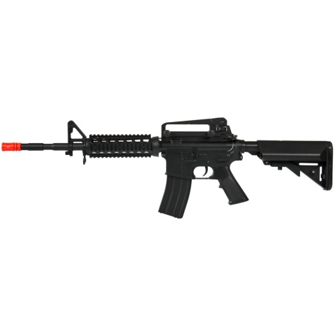 CYMA Airsoft M4 AEG Quad RIS SOPMOD Adjustable Stock - BLACK