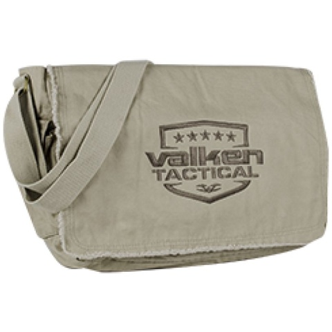 Valken Tactical Raw Edge-Tactical Gear-Paintball Messenger Bag - PUTTY