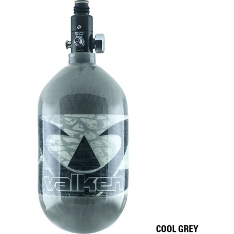 Valken Air 68/4500 (EU) High-Polish Carbon Fiber Tank - GREY