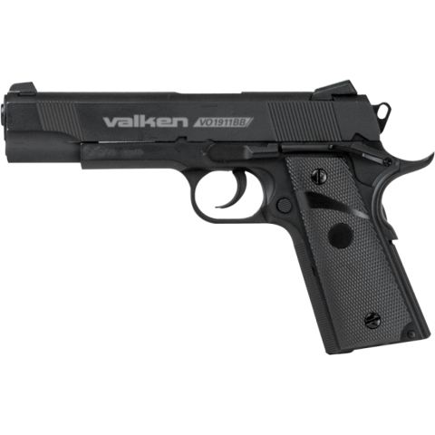 Valken Outdoor M1911 Air Pistol CO2 Blowback - BLACK