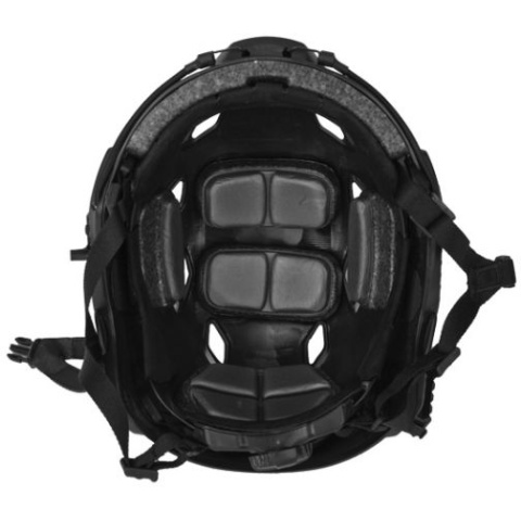 Lancer Tactical Airsoft Helmet ACH Base Jump Type - L/XL - BLACK