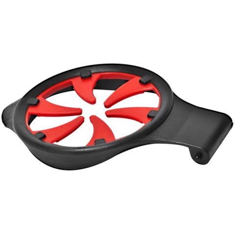 Valken V-MAX Max SpeedFeed Paintball Loader - BLACK/RED