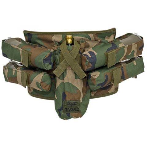 Valken V-TAC Harness Redemption Vest Pouch (4+1) - WOODLAND