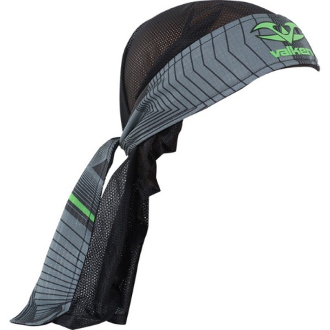Valken Redemption Vexagon Tactical Headwrap - NEON GREEN/GREY