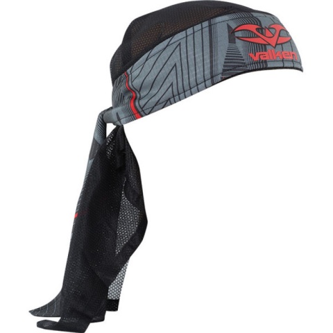 Valken Redemption Vexagon Tactical Headwrap - RED/GREY