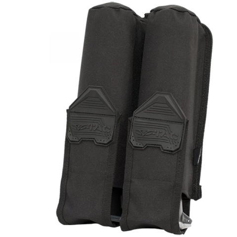 Valken V-TAC Tactical Gear Vest 2-Pod Pouch - BLACK