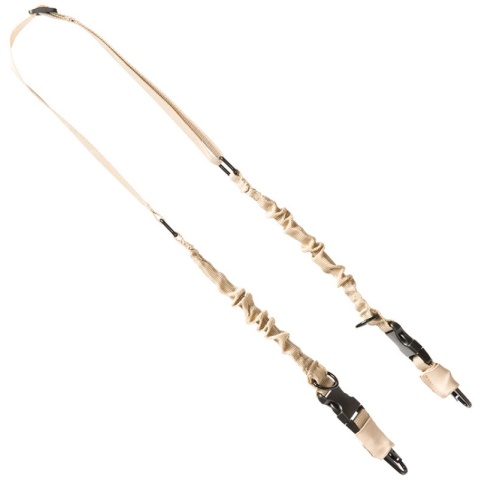 Valken V-TAC 2N1 Tactical Slings w /D-Ring Hook Points - TAN